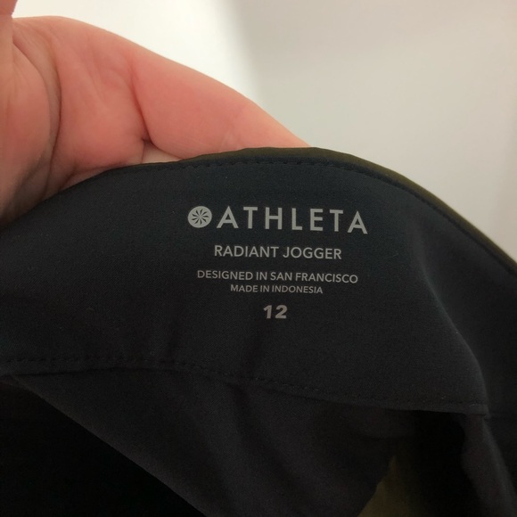 ATHLETA Radiant Jogger Pants in Green Size 12 - Picture 7 of 10